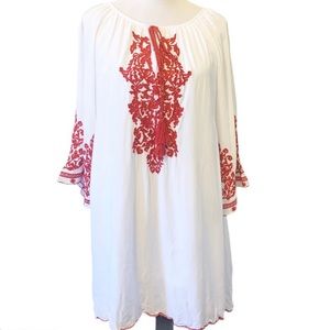 Gorgeous Bohemian Embroidered Dress Boho size M